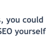 Yes, you can do SEO yourself