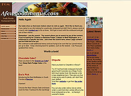 Community Restaurant Menus