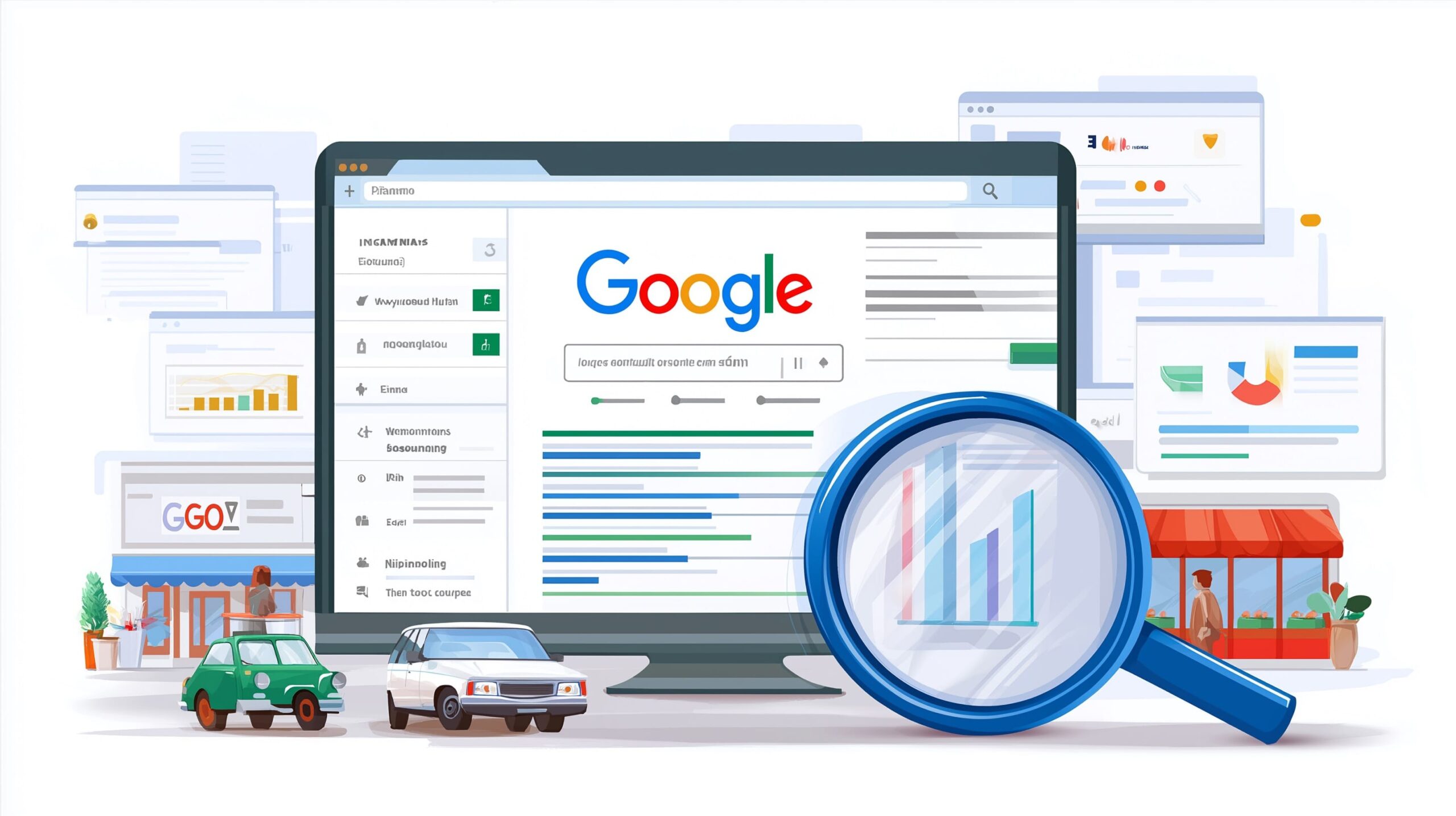 Targeting organic search engine traffic