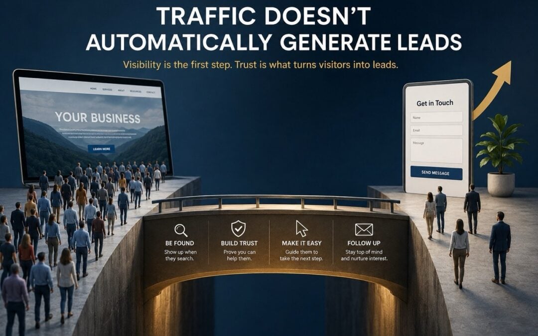 Why Website Traffic Doesn’t Automatically Generate Leads