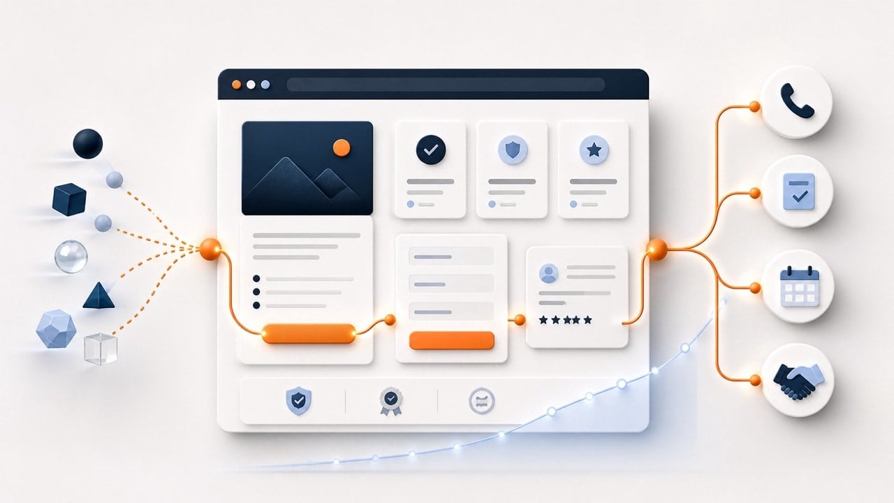 A well converting website doesn't rely on luck ... it's a design strategy that produces results
